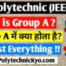 What is Group A in UP Polytechnic Explain by PolytechnicKyo