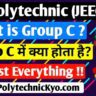 What is Group C at UP Polytechnic (JEECUP) Explain by PolytechnicKyo